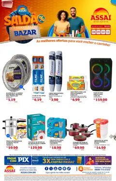 Encarte Assaí Atacadista - BA - Pré-Visualização do folheto da loja Assaí Atacadista, válido de 08.12.2025