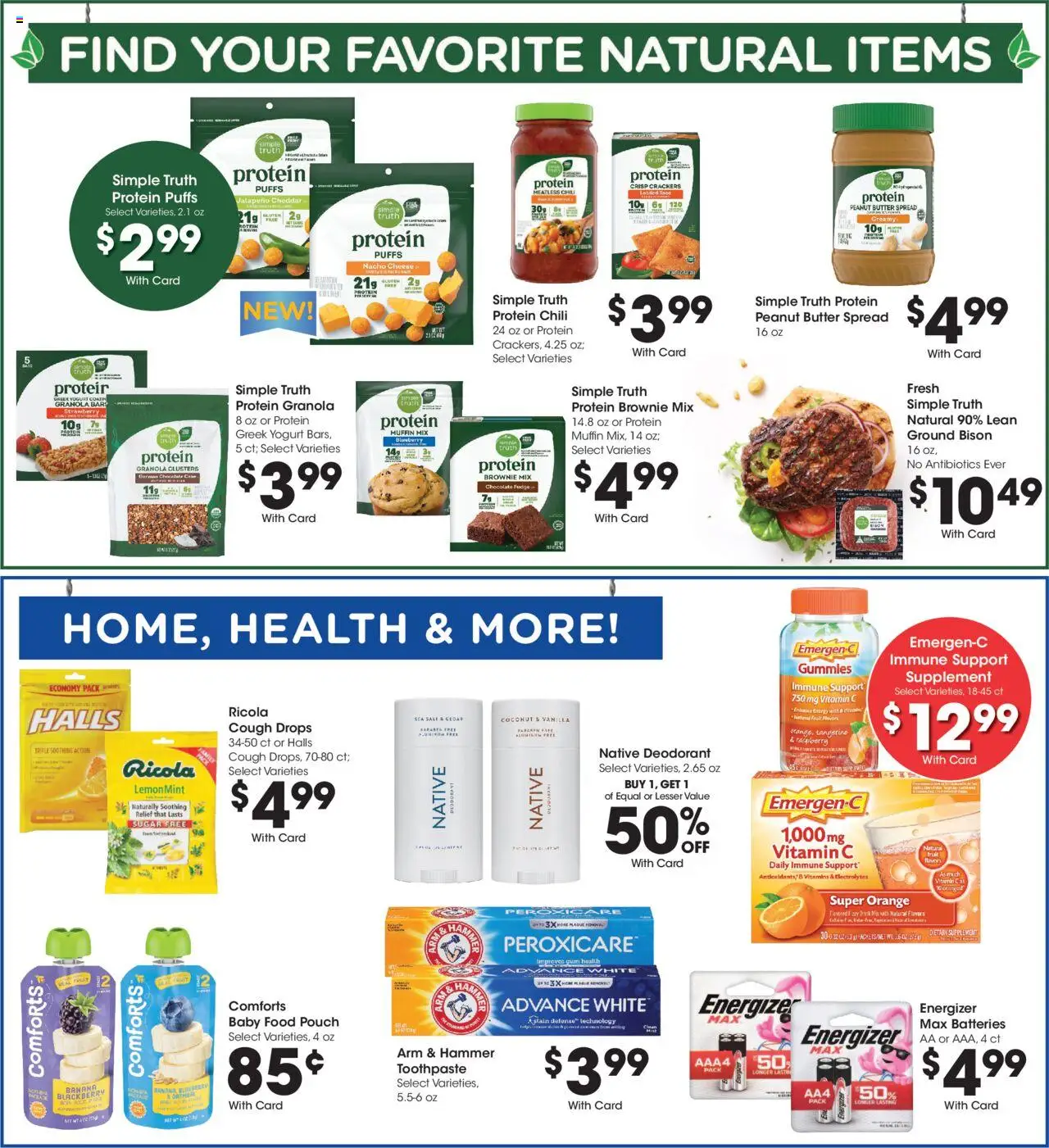 King Soopers Weekly Ad - valid from 10.09.2025 | Page: 8 | Products: Butter, Yogurt, Chocolate, Muffin