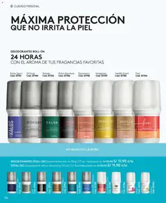 Vista previa de folleto Ésika - Campaña 5 de la Ésika válido desde 21.02.2026 | Página: 136 | Productos: Desodorante, Antitranspirante, Ropa