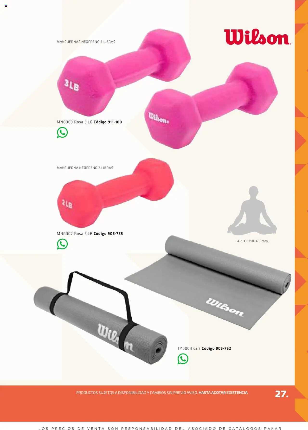 Nuevas ofertas de SC Pakar válidas en toda la República Mexicana desde el 29.08.2025. ¡Encuentra las mejores ofertas en SC Pakar - Catálogo Otoño Men Tomo 1! | Página: 27 | Productos: Tapete