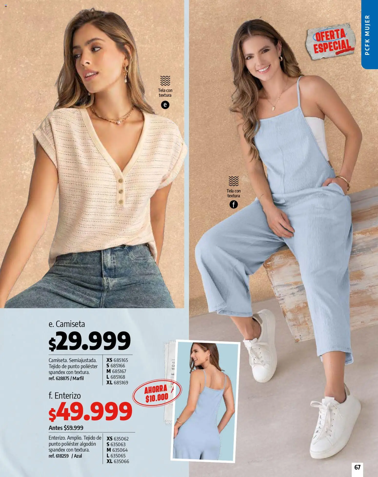 Pacifika revista - valida desde el 01.01.2026 | Página: 67 | Productos: Algodón, Camiseta, Enterizo