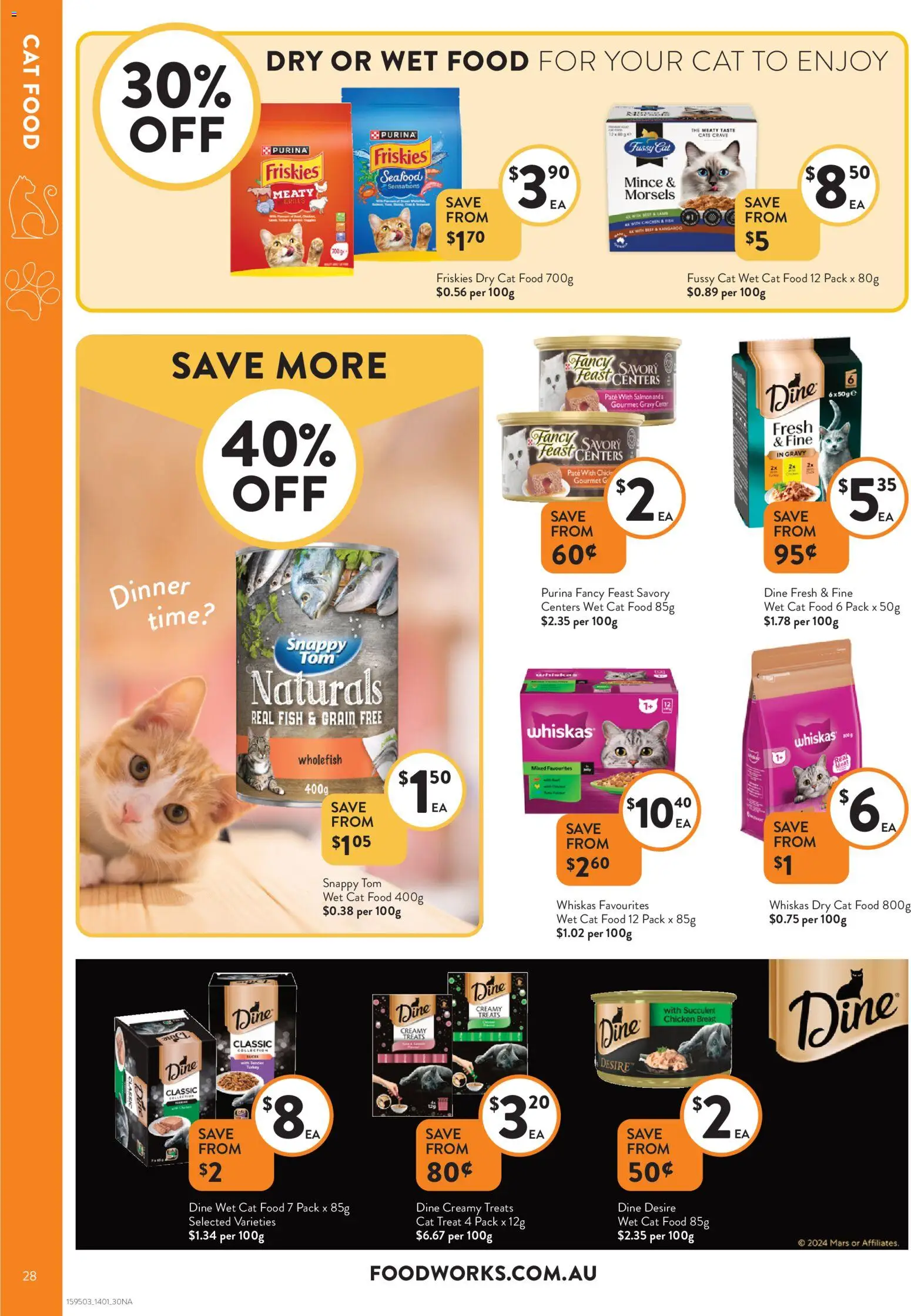 Foodworks catalogue - valid from 13.01.2026 | Page: 28 | Products: Chicken, Salmon, Seafood, Turkey