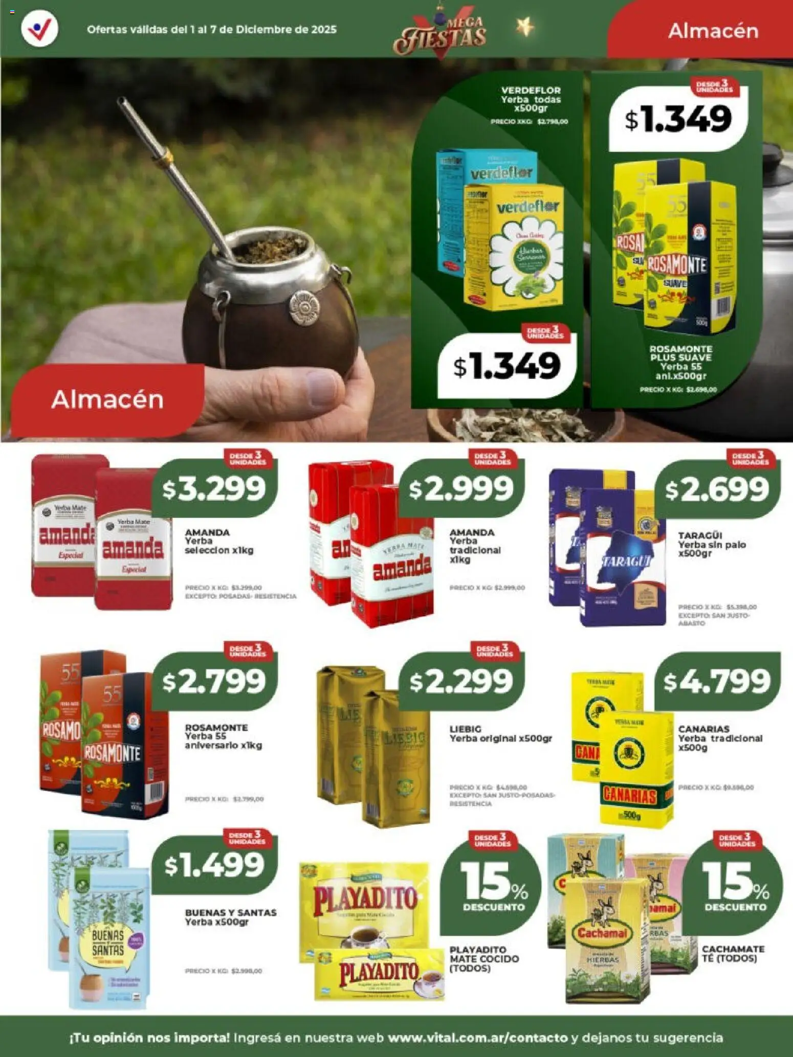 Vital - Ofertas - Bahía Blanca │ válido desde el 01.12.2025 | Página: 17