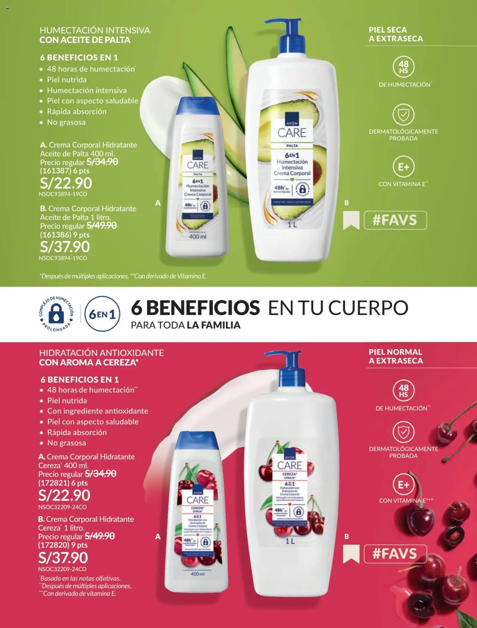 Catálogo Avon válido desde 20.02.2026 | Página: 139 | Productos: Aceite, Crema