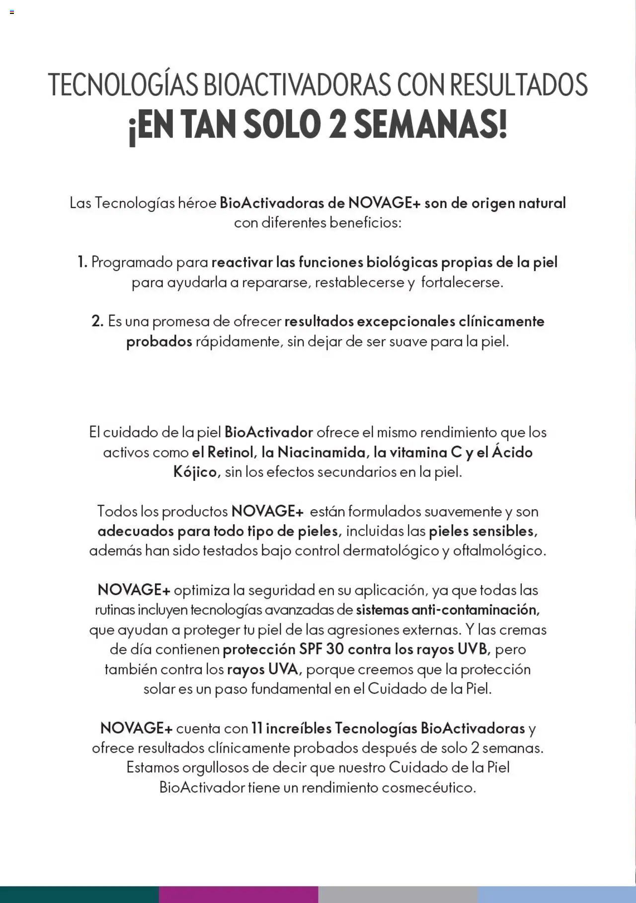 Nuevas ofertas de Oriflame válidas en toda la República Mexicana desde el 04.03.2025. ¡Encuentra las mejores ofertas en Oriflame campaña Novage 4 2025! | Página: 4