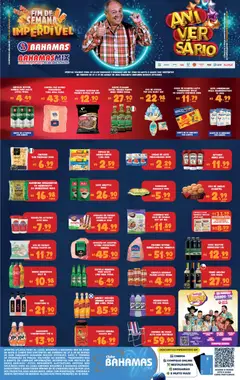 Bahamas Supermercados ofertas Fim de Semana Imperdível - Pré-Visualização do folheto da loja Bahamas Supermercados, válido de 27.03.2026