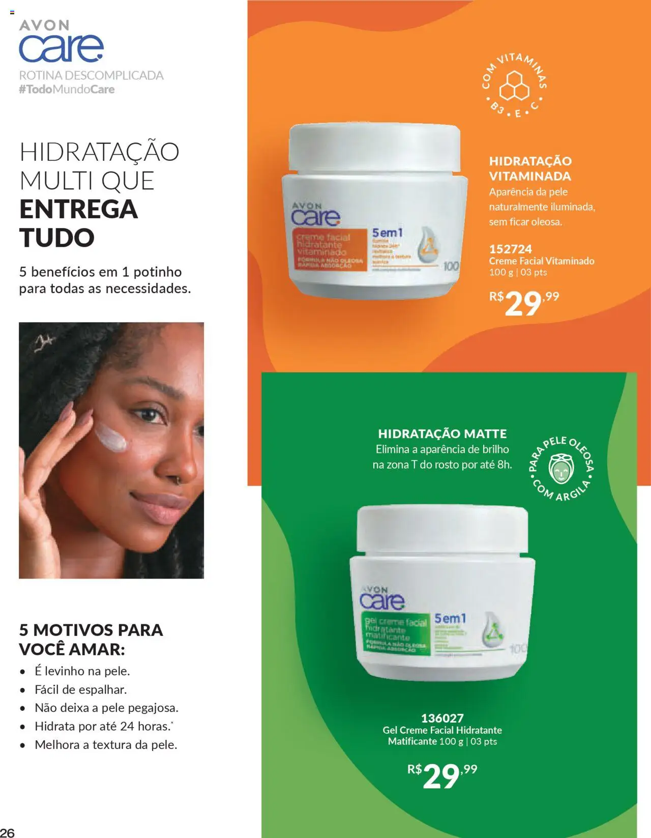 Avon Folheto - válido de 16.06.2025 | Página: 26 | Produtos: Argila, Óleo, Creme
