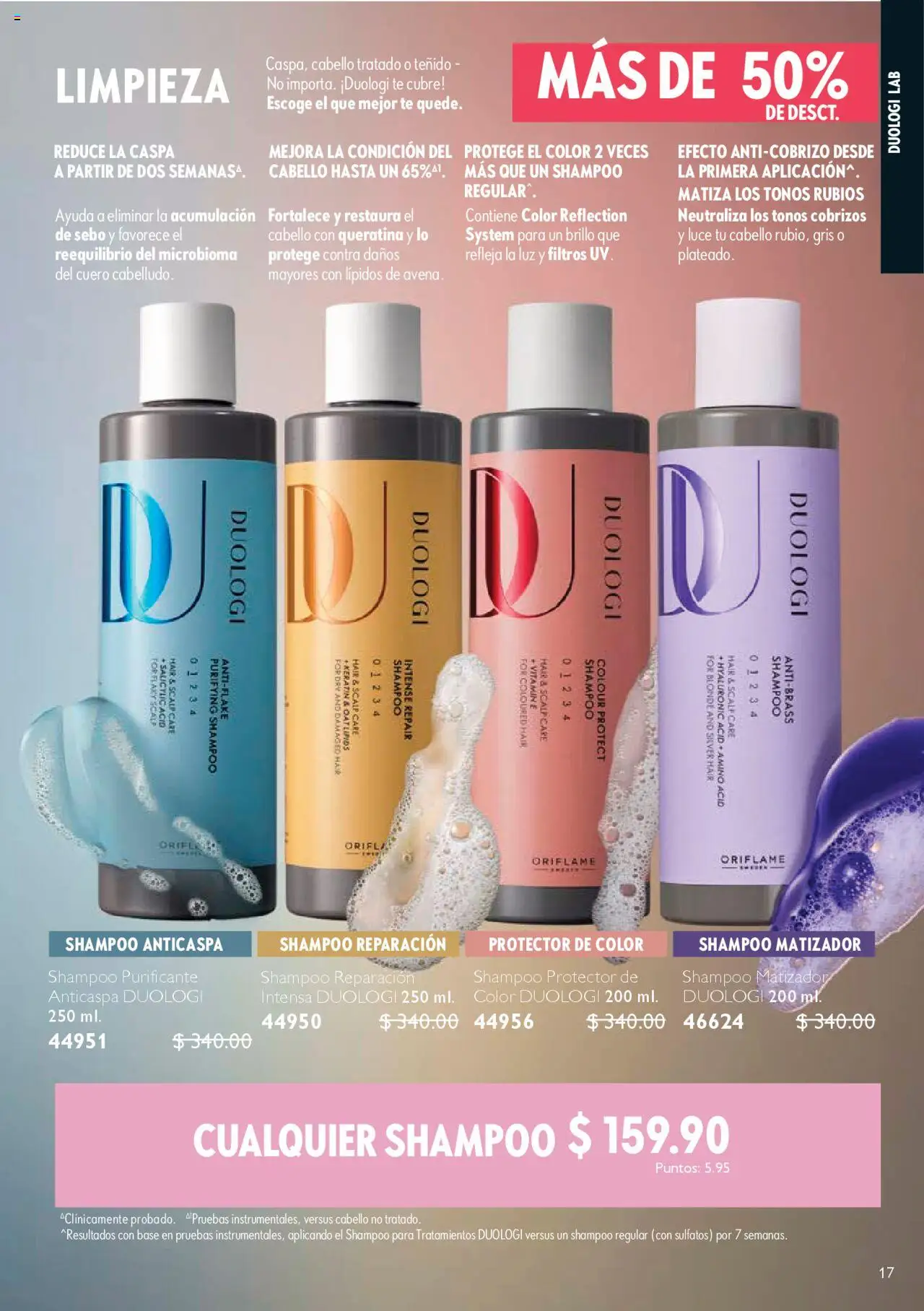 Nuevas ofertas de Oriflame válidas en toda la República Mexicana desde el 04.10.2025. ¡Encuentra las mejores ofertas en Oriflame - Campaña 14 2025! | Página: 17 | Productos: Brillo, Té