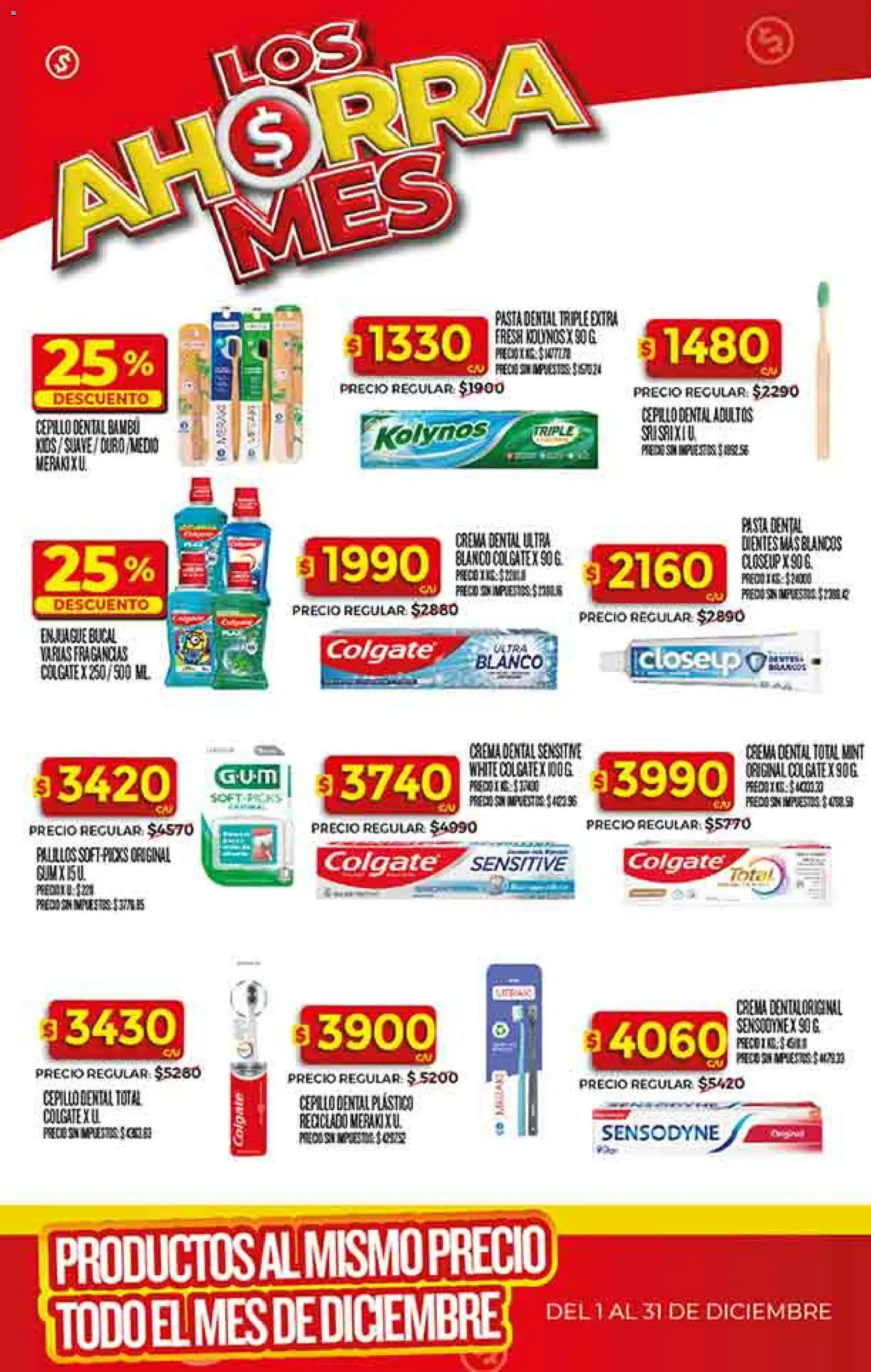 Supermercado DIA Ofertas │ válido desde el 10.12.2025 | Página: 36 | Productos: Cepillo, Pasta dental, Pasta, Crema