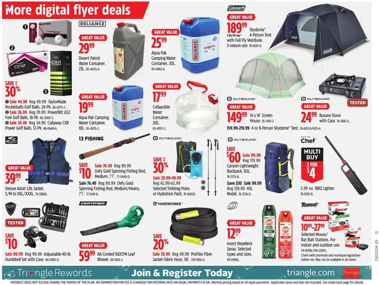 Canadian Tire flyer valid from 14.08.2025 | Page: 26 | Products: Stove, Jacket