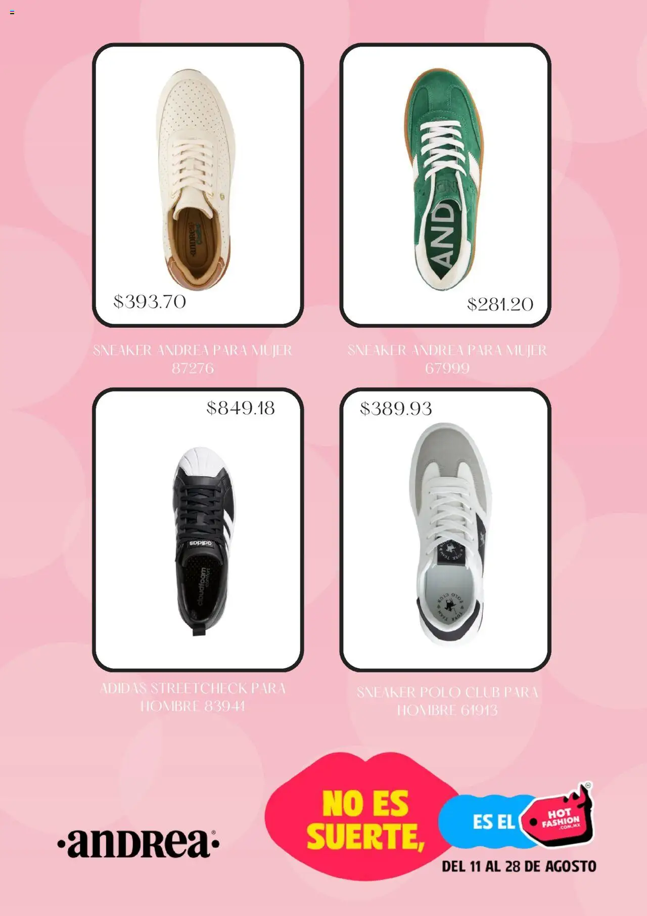 Nuevas ofertas de Andrea válidas en toda la República Mexicana desde el 11.08.2025. ¡Encuentra las mejores ofertas en Andrea - Hot Sale! | Página: 6