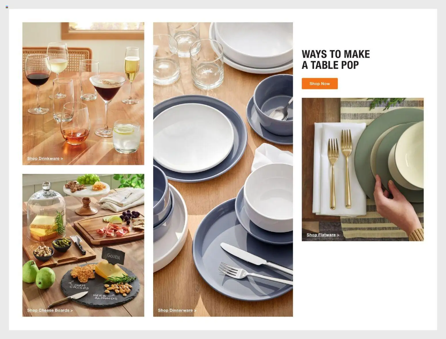 Home Depot Catalog - valid from 05.01.2026 | Page: 23 | Products: Table, Cheese