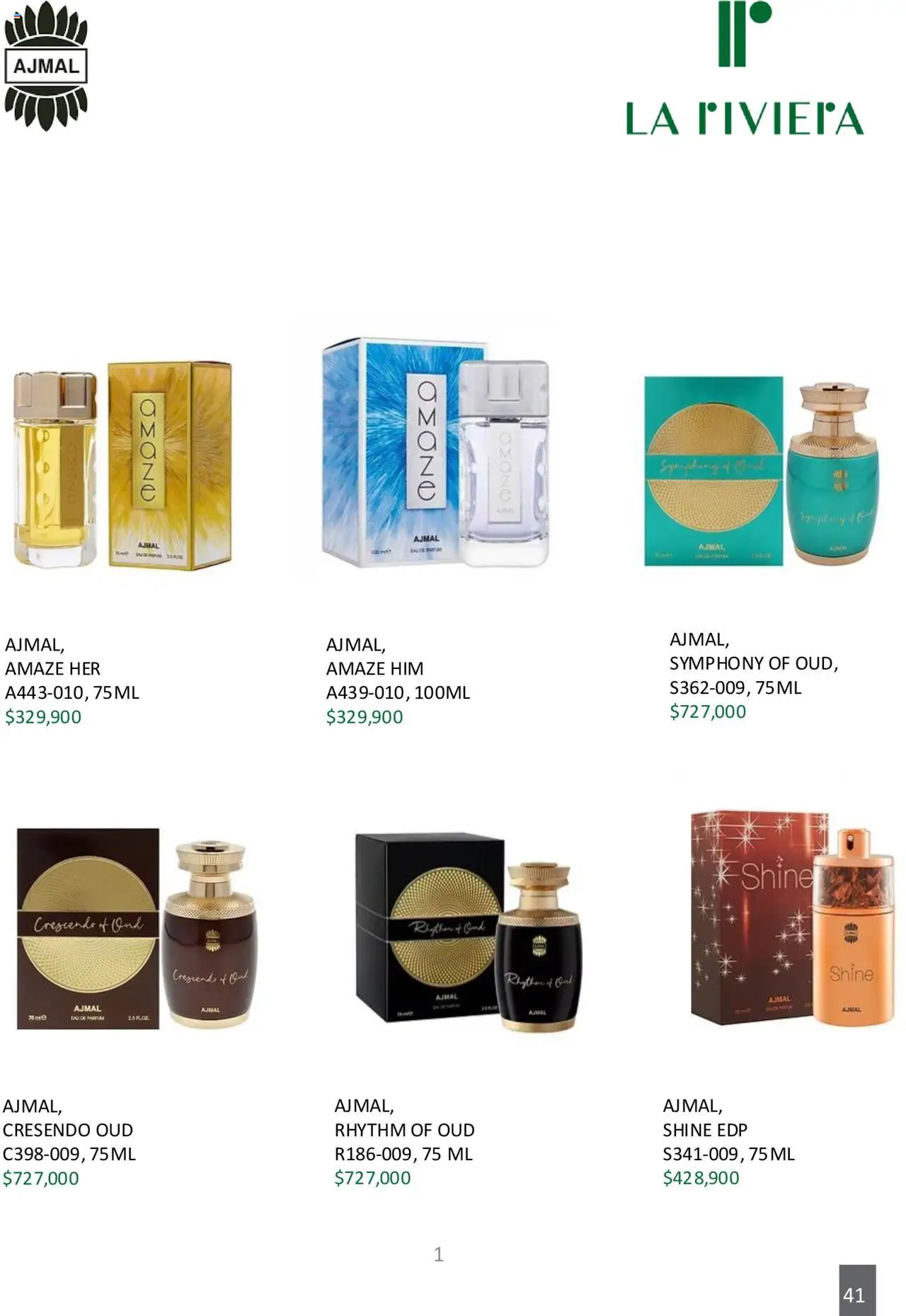 La riviera revista - valida desde el 01.10.2025 | Página: 41