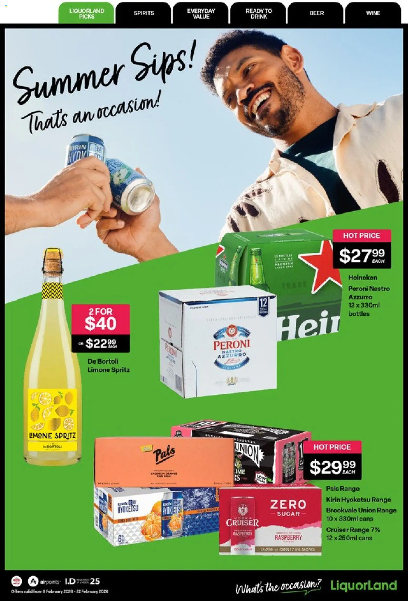 Liquorland catalogue from 09.02.2026 | Page: 1