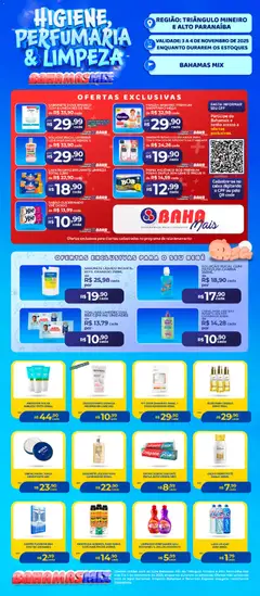 Bahamas Mix - Ofertas Higiene e Limpeza - Pré-Visualização do folheto da loja Bahamas Mix, válido de 03.11.2025