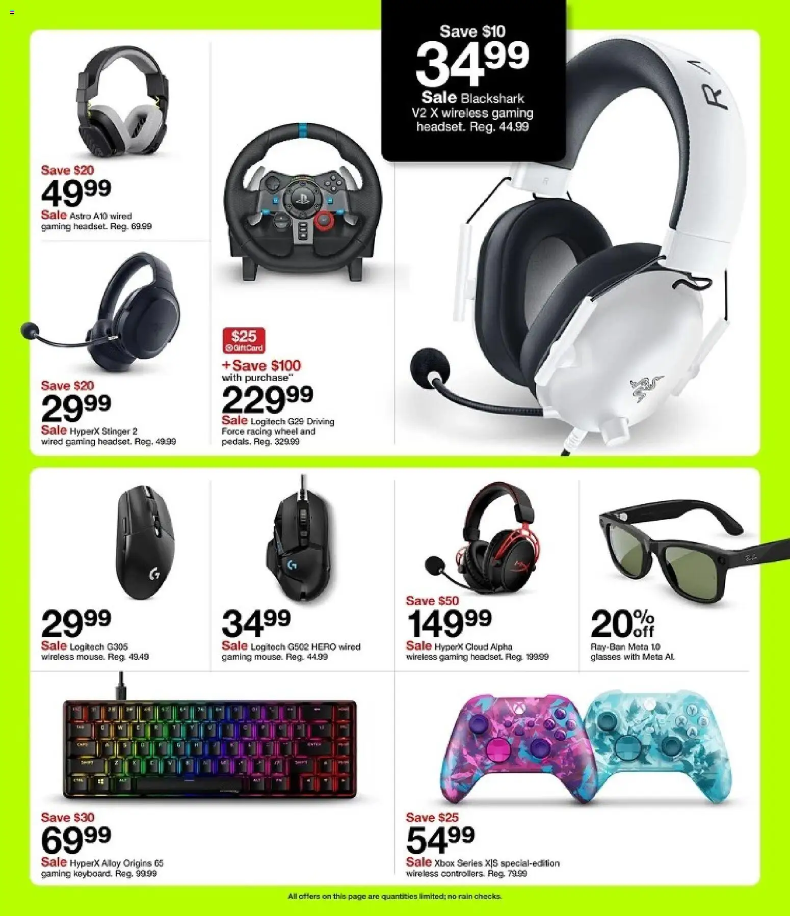 Target Weekly Ad - valid from 23.11.2025 | Page: 7 | Products: Glasses, Xbox