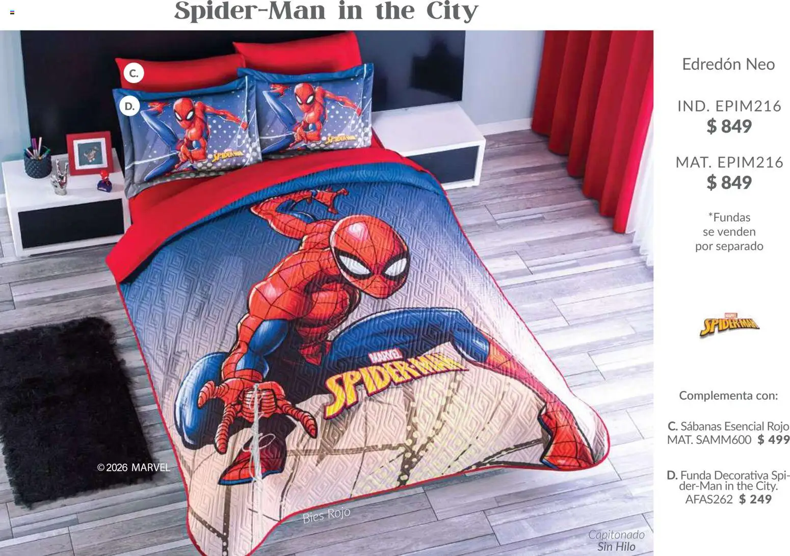 Nuevas ofertas de Colchas Concord válidas en toda la República Mexicana desde el 01.02.2026. ¡Encuentra las mejores ofertas en Colchas Concord catálogo Kids! | Página: 30 | Productos: Funda, Sabanas