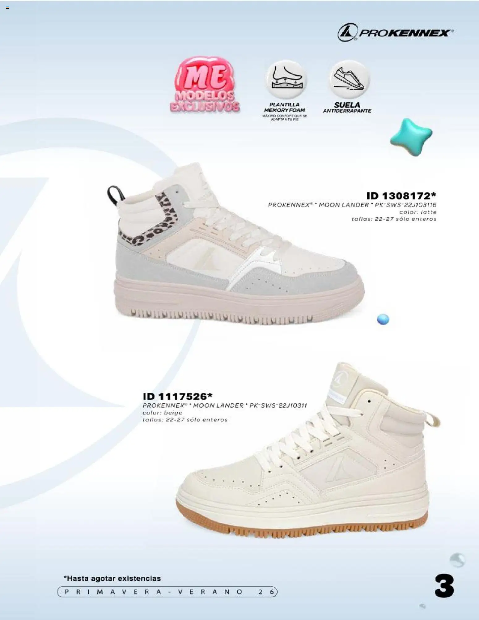 Nuevas ofertas de Price Shoes válidas en toda la República Mexicana desde el 30.03.2026. ¡Encuentra las mejores ofertas en Price Shoes catálogo Prokennex! | Página: 3