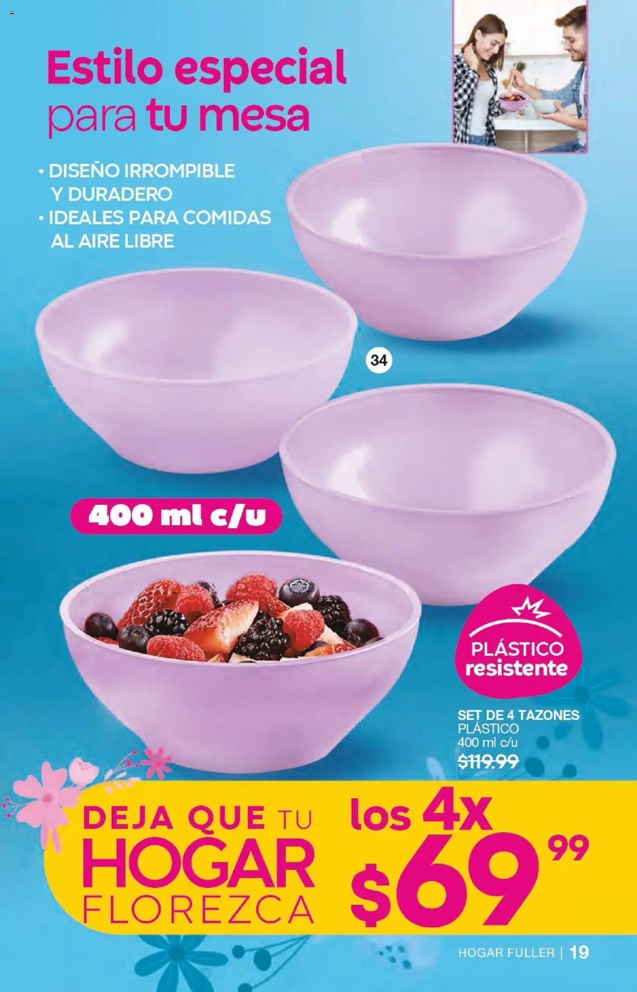 Nuevas ofertas de Fuller válidas en toda la República Mexicana desde el 17.09.2025. ¡Encuentra las mejores ofertas en Fuller - Campaña 12 2025! | Página: 19 | Productos: Mesa