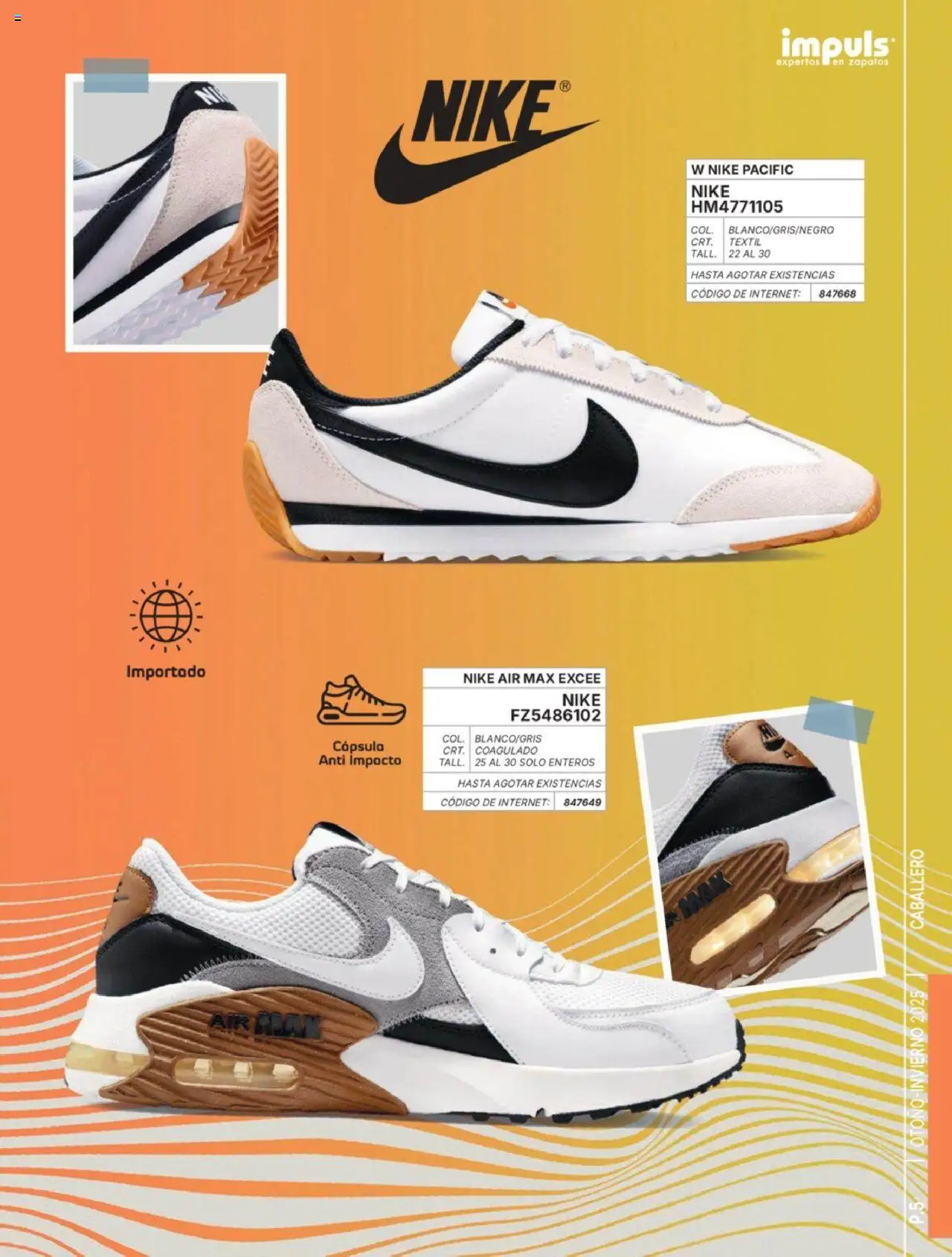 Nuevas ofertas de Impuls válidas en toda la República Mexicana desde el 07.07.2025. ¡Encuentra las mejores ofertas en Impuls catálogo Caballero Otoño-Invierno 2025! | Página: 7 | Productos: Zapatos