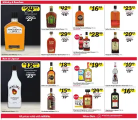 Winn Dixie Alcohol Flyer - valid from 30.06.2025 | Page: 2 | Products: Butter, Pineapple, Bourbon, Whiskey