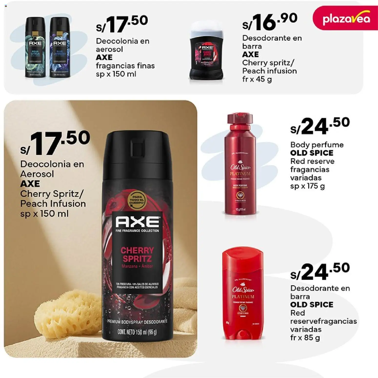 Catálogo Plaza Vea válido desde 05.01.2026 | Página: 33 | Productos: Desodorante, Perfume, Fragancia