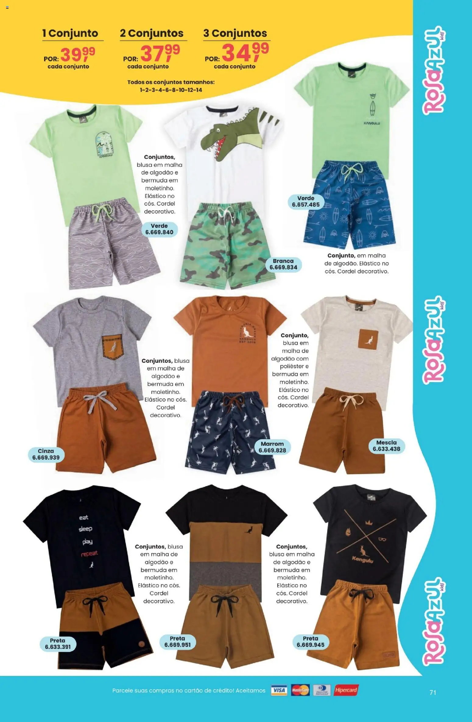 Quatro Estações Folheto - válido de 03.03.2026 | Página: 71 | Produtos: Blusa, Algodão