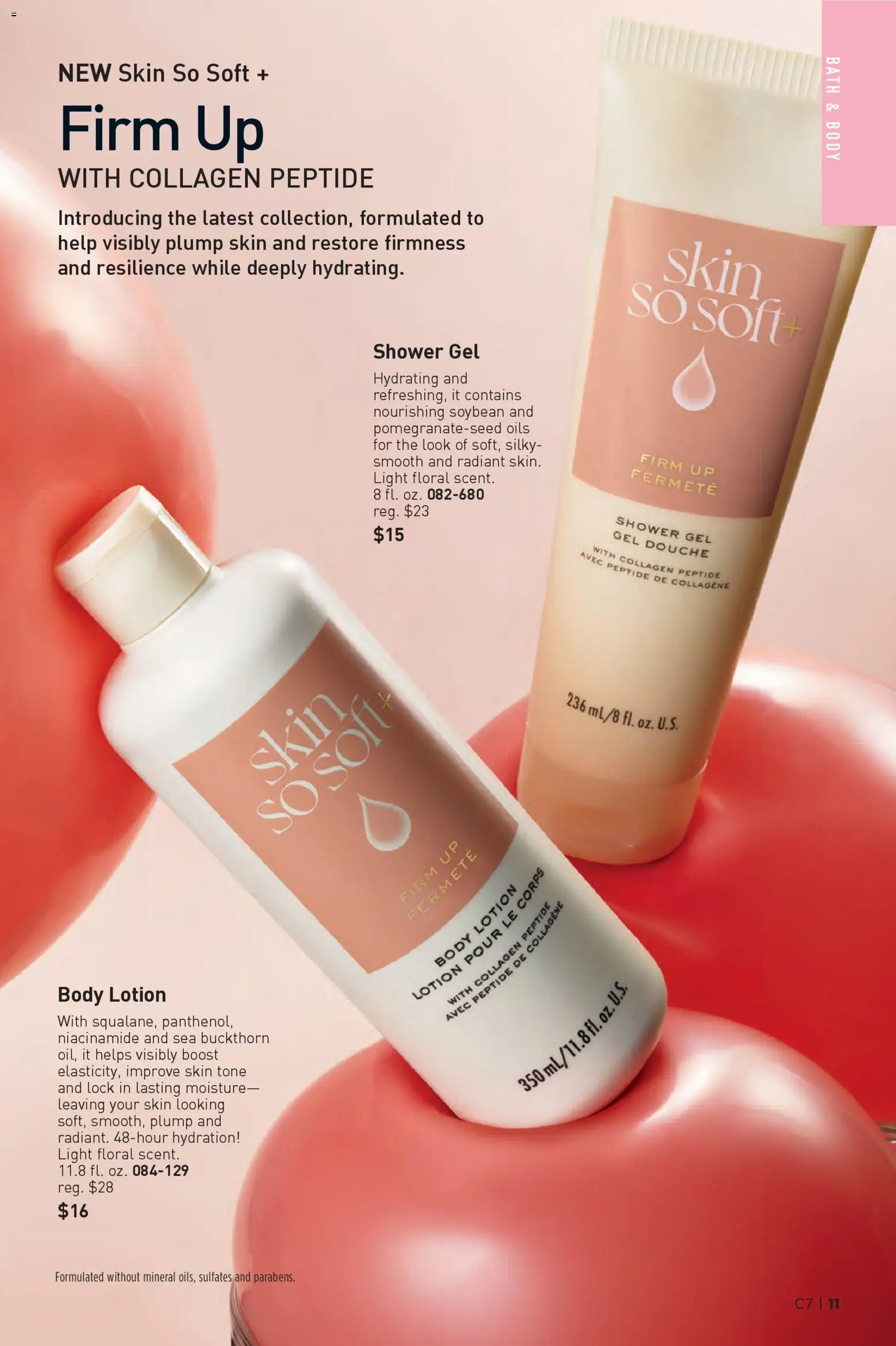 Avon Brochure - valid from 25.03.2026 | Page: 11 | Products: Bath, Shower, Shower gel