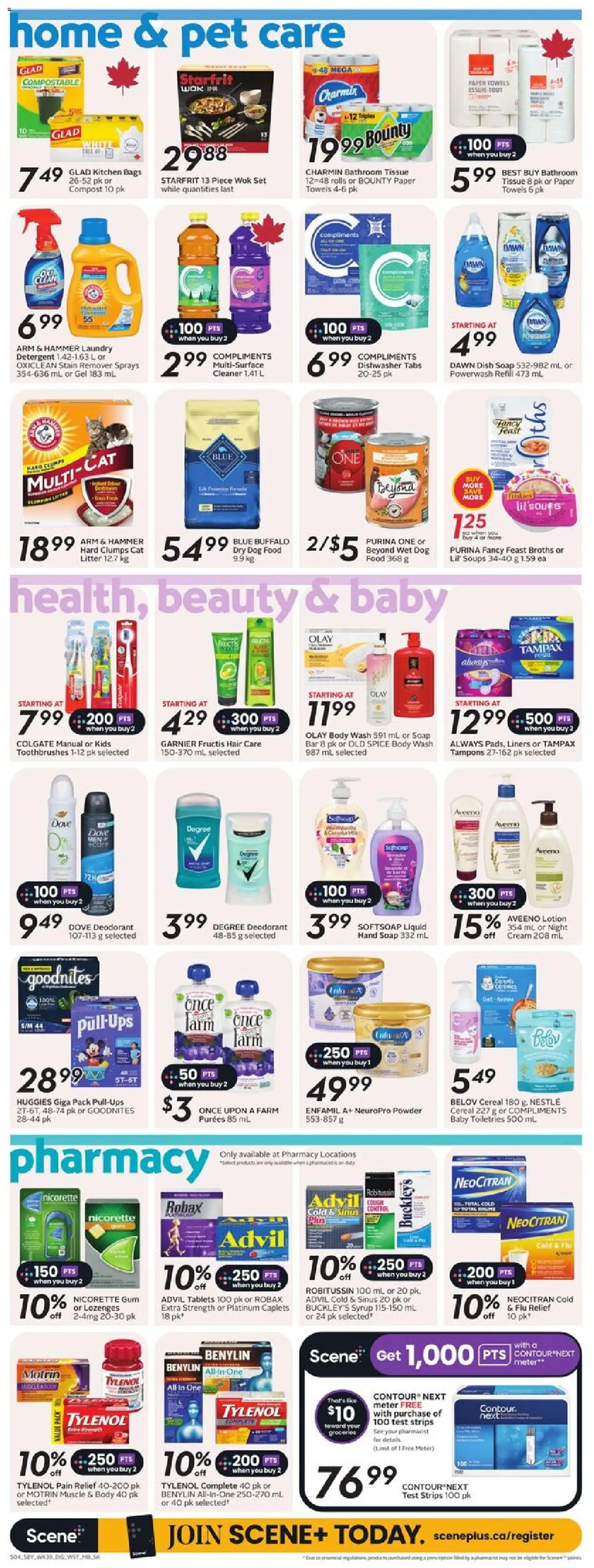 Safeway flyer valid from 22.01.2026 | Page: 12 | Products: Powder, Soap, Deodorant, Detergent