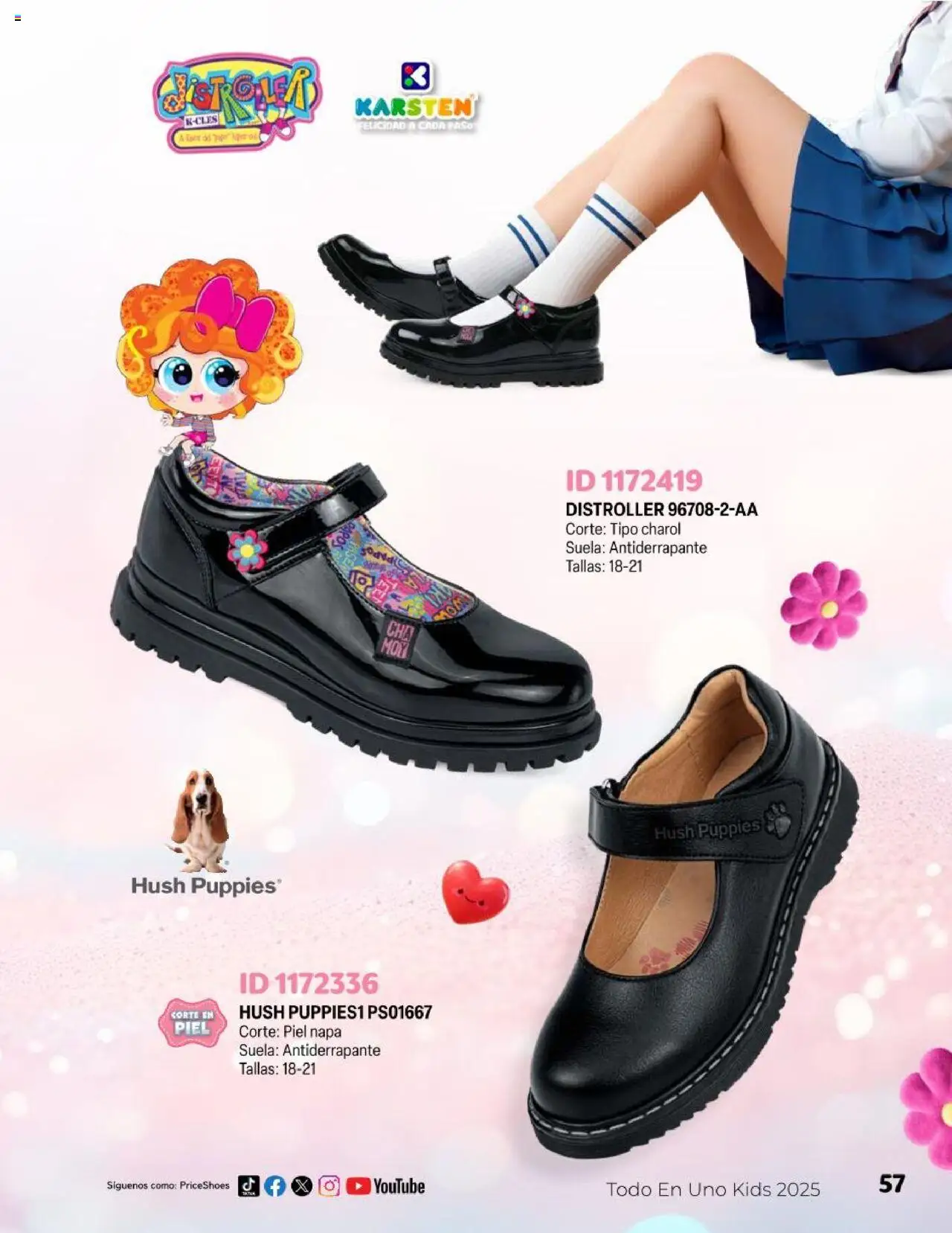 Nuevas ofertas de Price Shoes válidas en toda la República Mexicana desde el 23.04.2025. ¡Encuentra las mejores ofertas en Price Shoes catálogo Kids! | Página: 57