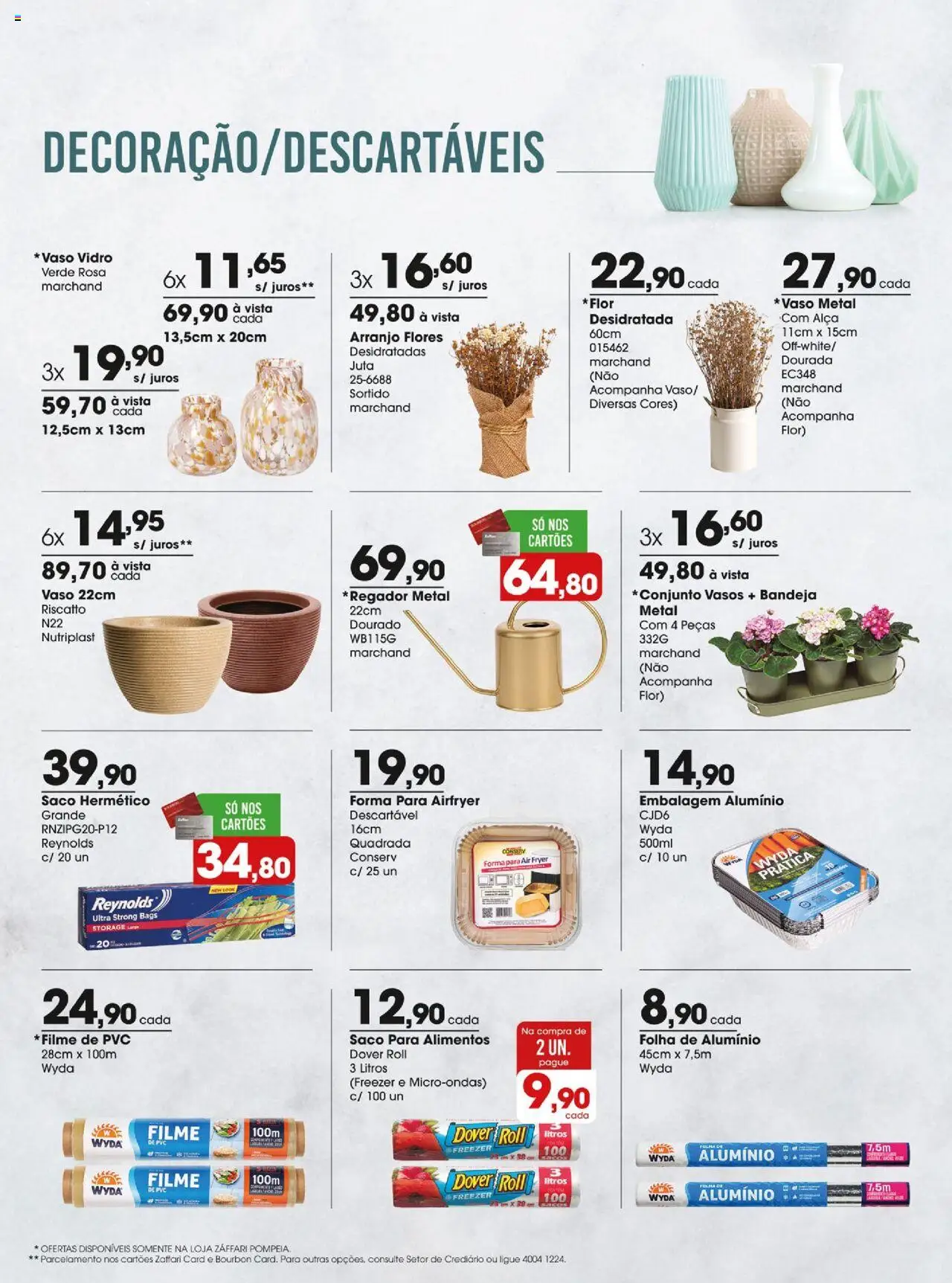 Zaffari Folheto - válido de 09.09.2025 | Página: 20 | Produtos: filme de PVC, Freezer, Air fryer, Bandeja