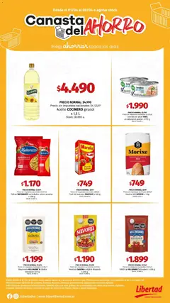 Vista previa Hipermercado Libertad catálogo válido desde el 01.04.2026