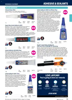 Jaycar catalogue - valid from 09.07.2025 | Page: 75 | Products: Light, Frosting, Glue, Zinc