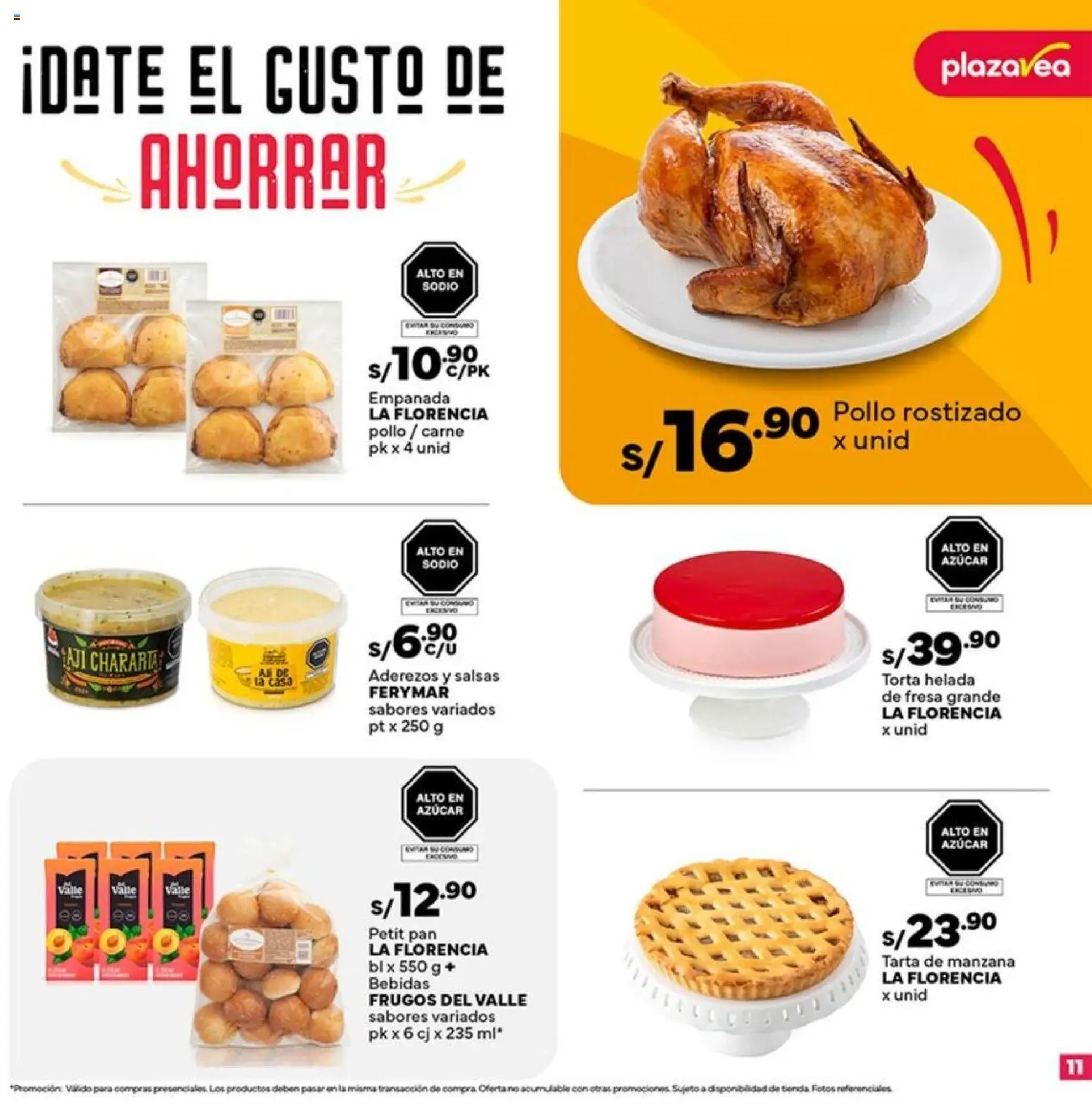 Catálogo Plaza Vea válido desde 21.11.2025 | Página: 11 | Productos: Pan