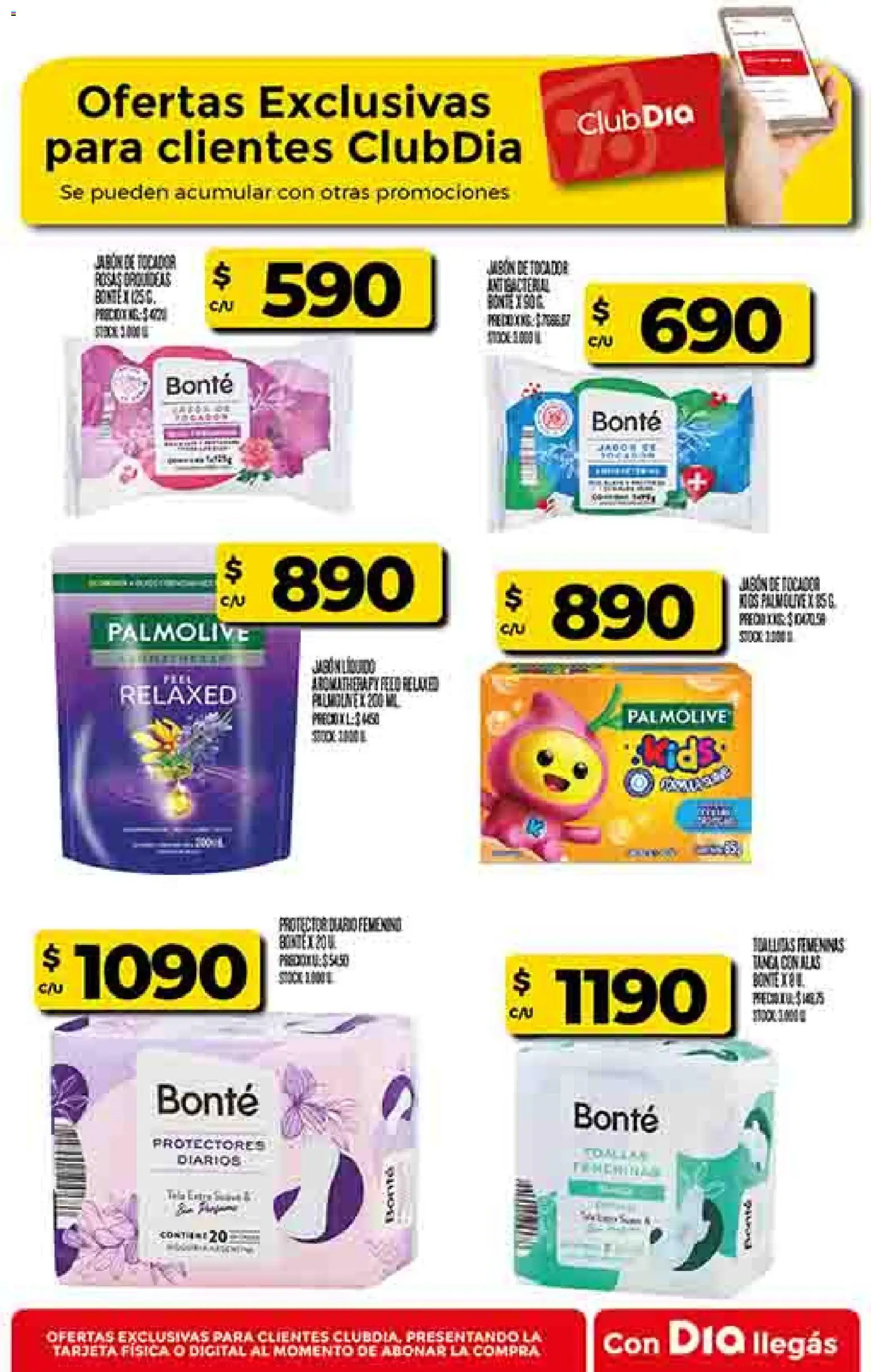 Supermercado DIA Ofertas │ válido desde el 22.10.2025 | Página: 53 | Productos: Jabón, Protectores diarios