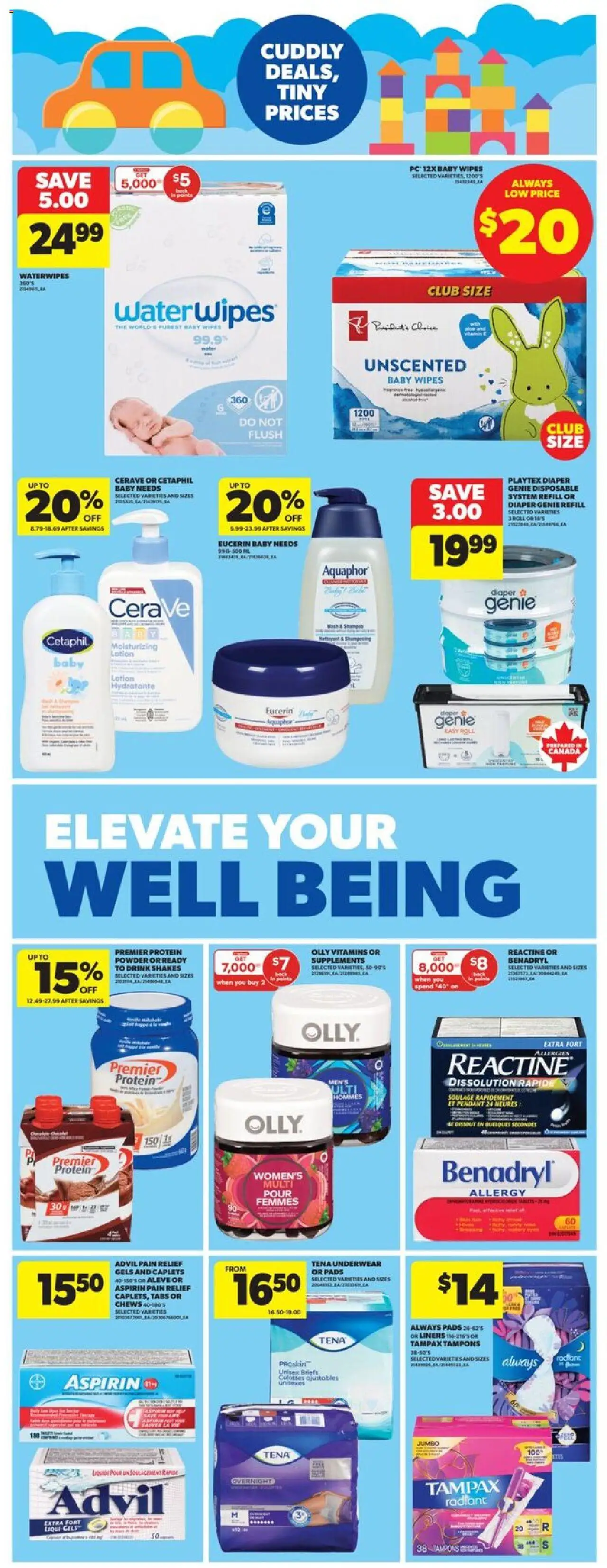 Real Canadian Superstore flyer valid from 18.09.2025 | Page: 27 | Products: PC, Powder, Underwear