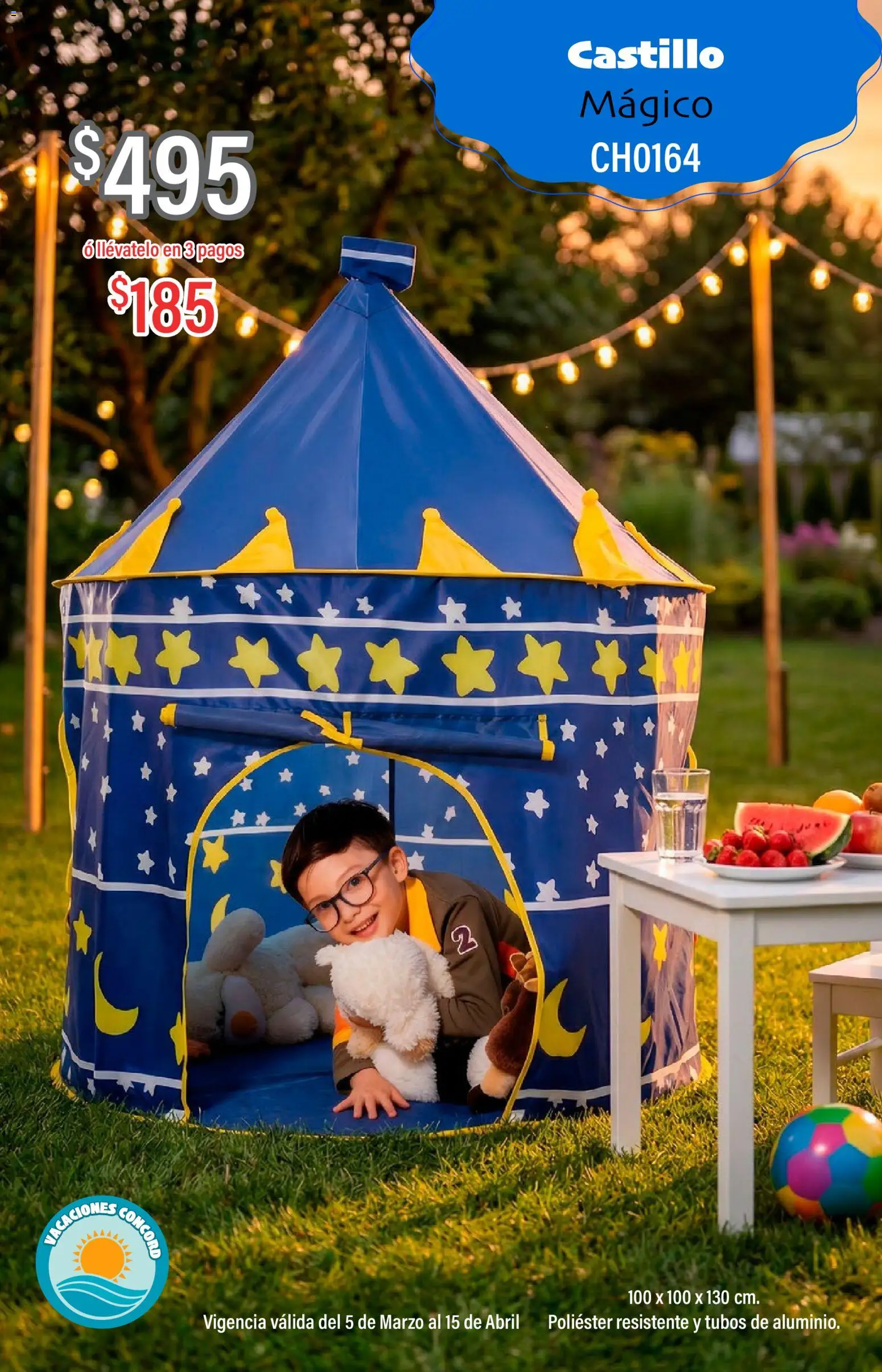 Nuevas ofertas de Colchas Concord válidas en toda la República Mexicana desde el 05.03.2026. ¡Encuentra las mejores ofertas en Colchas Concord catálogo Vacaciones! | Página: 19