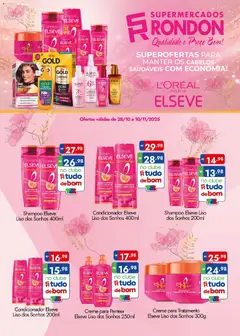 Supermercados Rondon - Ofertas L'Oreal - Pré-Visualização do folheto da loja Supermercados Rondon, válido de 28.10.2025