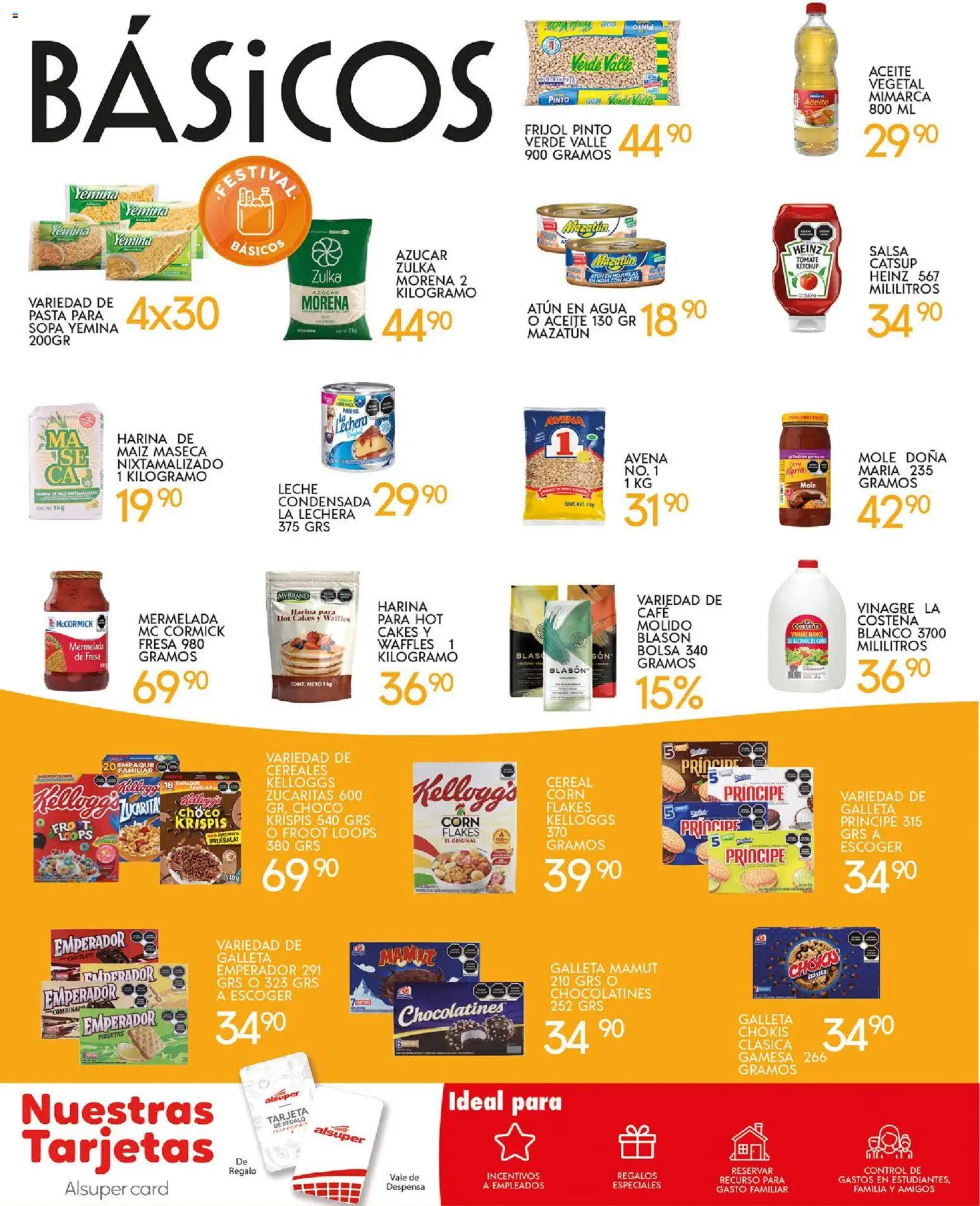 Nuevas ofertas de Alsuper válidas en toda la República Mexicana desde el 04.11.2025. ¡Encuentra las mejores ofertas en Alsuper folleto Durango! | Página: 6 | Productos: Maíz, Avena, Chocolate, Pasta