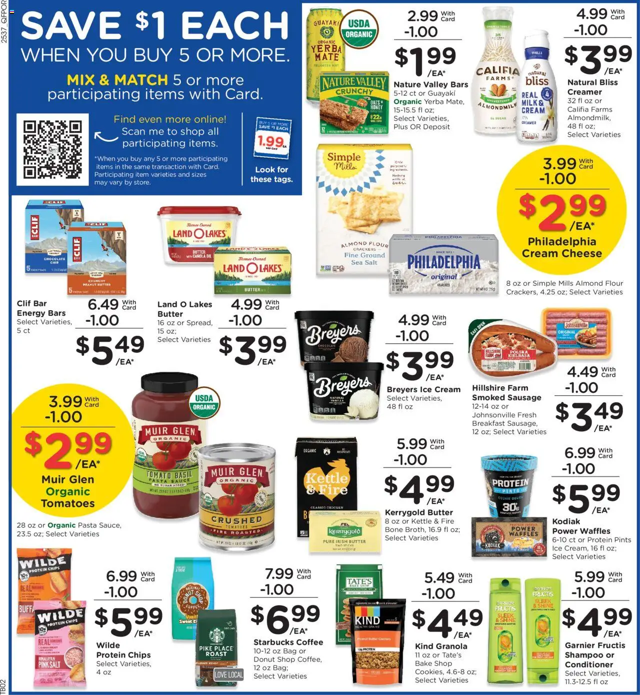 QFC Weekly Ad - OR - valid from 15.10.2025 | Page: 4 | Products: Conditioner, Butter, Cream, Ice cream