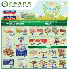 Preview of Oceans weekly flyer - Brampton from shop Oceans valid from 13.03.2026