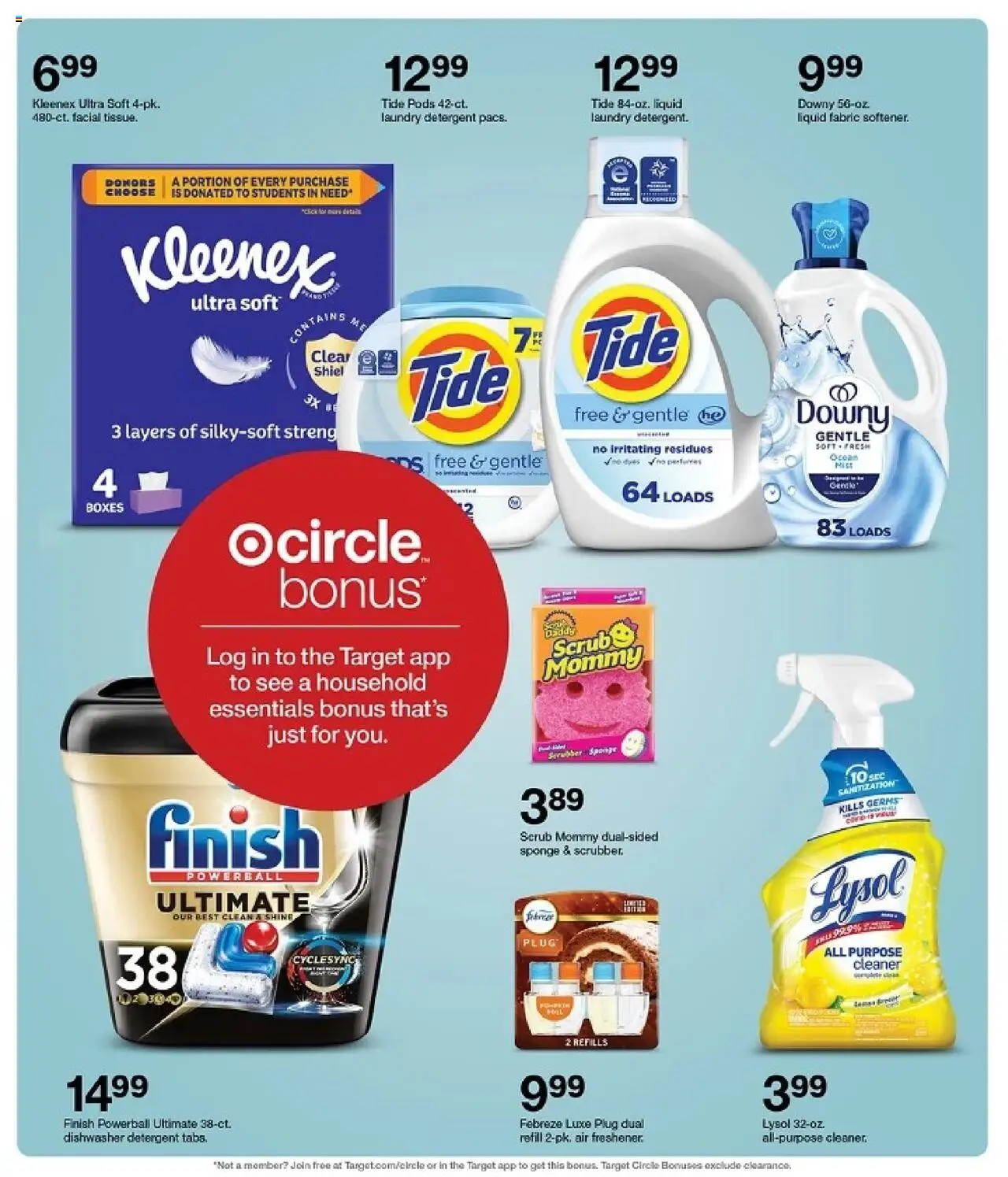 Target Weekly Ad - valid from 19.10.2025 | Page: 23 | Products: Detergent, Sponge, Dishwasher