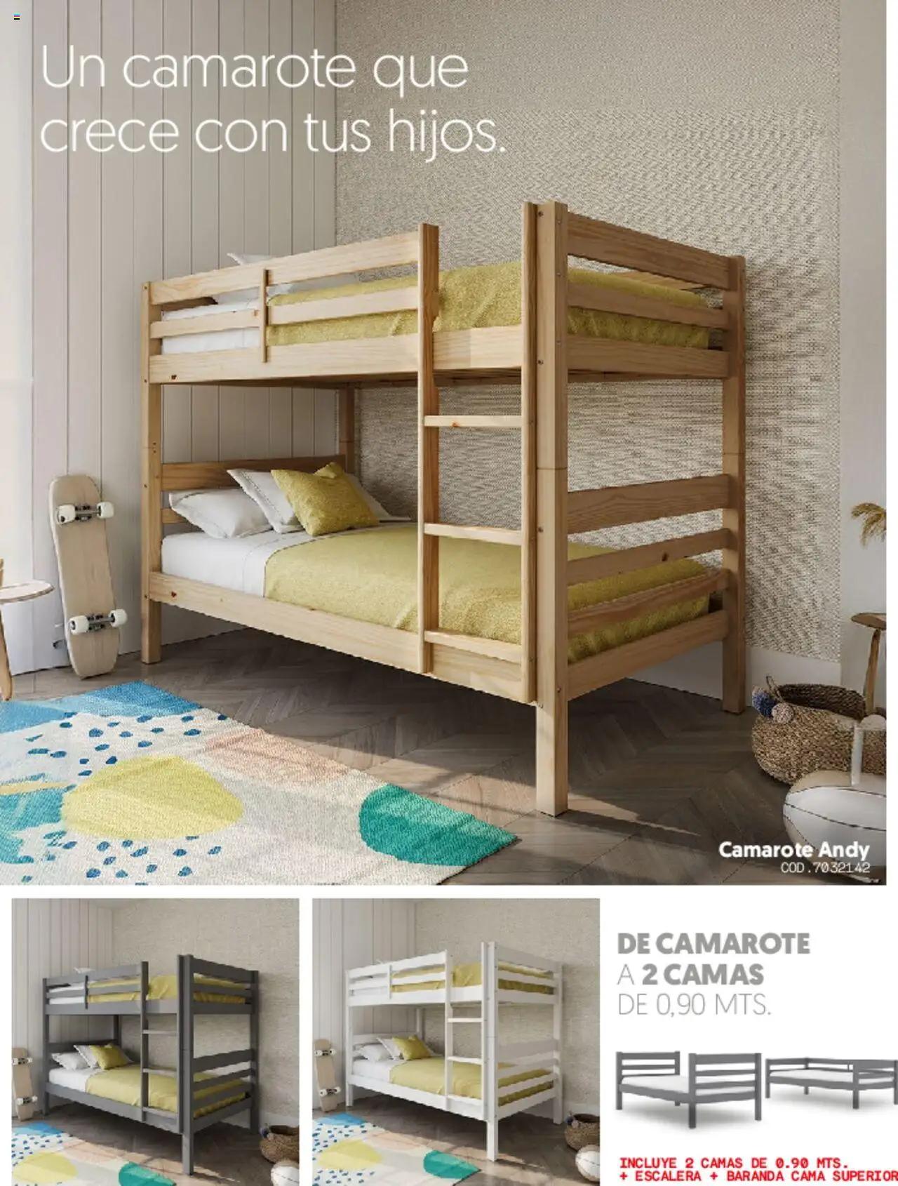 Muebles jamar revista - valida desde el 08.03.2025 | Página: 20 | Productos: Cama, Escalera