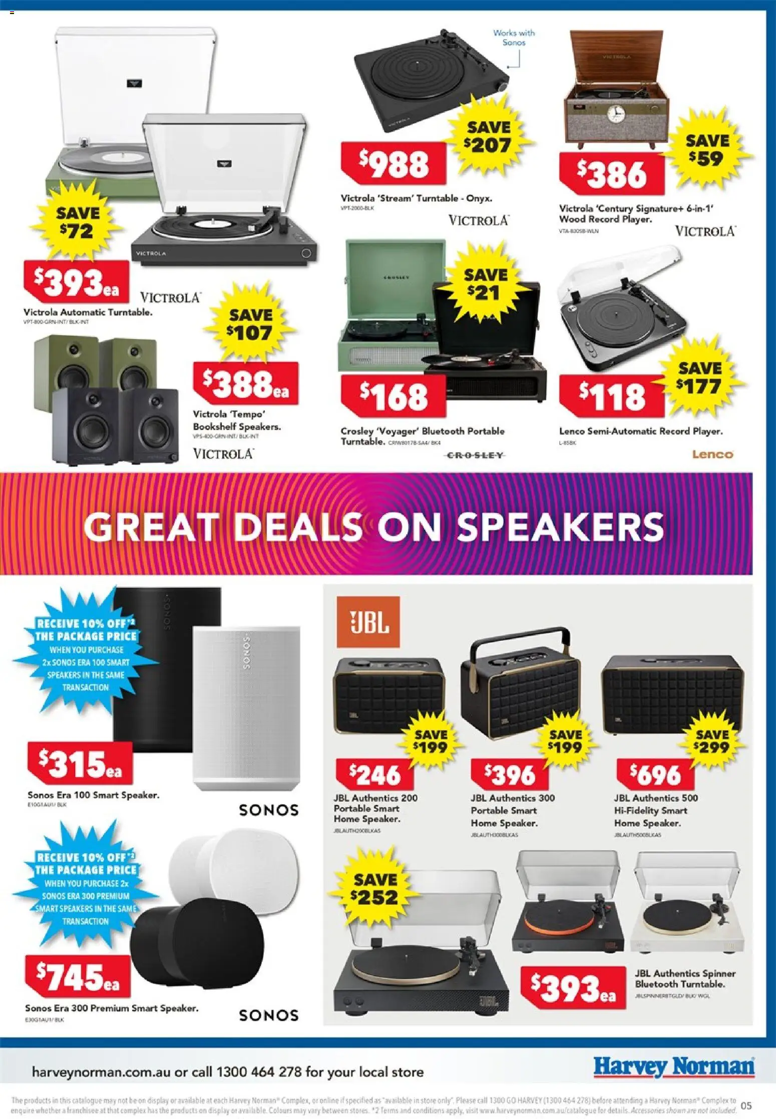 Harvey Norman catalogue - valid from 19.02.2026 | Page: 5 | Products: Bookshelf, Wood, Accessories, Portable