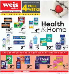 Preview of Weis weekly ads valid from 29.01.2026