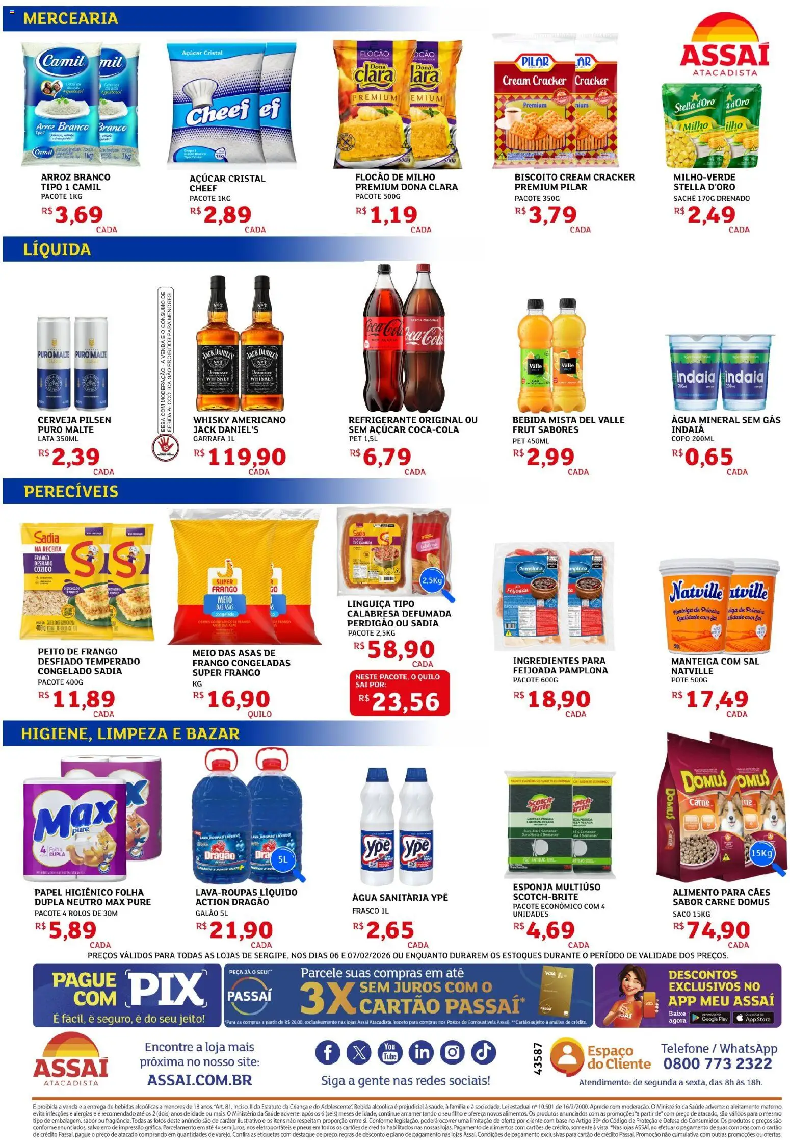 Assaí Atacadista Folheto - válido de 06.02.2026 | Página: 2