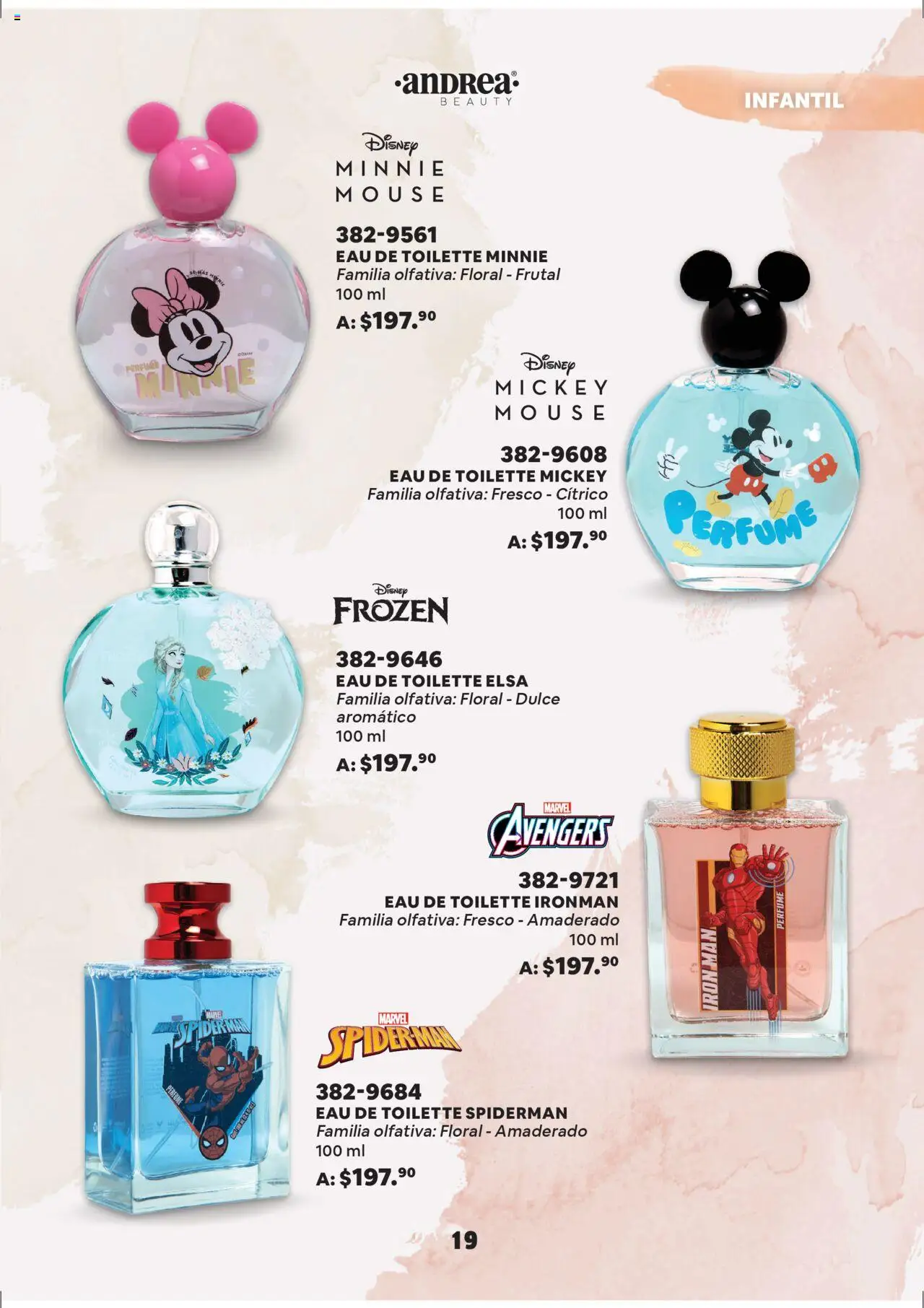 Nuevas ofertas de Andrea válidas en toda la República Mexicana desde el 28.09.2025. ¡Encuentra las mejores ofertas en Andrea - Catálogo Especial de Aromas ! | Página: 19 | Productos: Mouse, Perfume, Eau de toilette