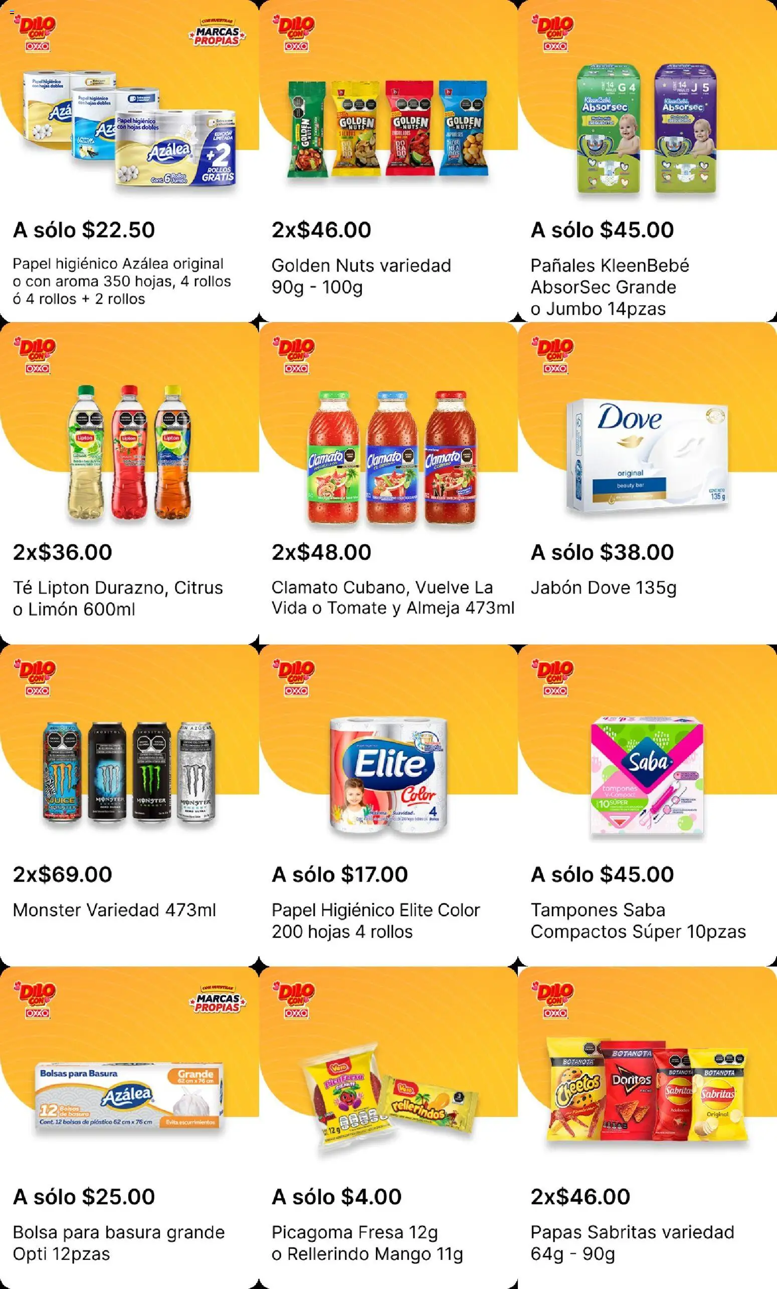 Nuevas ofertas de OXXO válidas en toda la República Mexicana desde el 29.01.2026. ¡Encuentra las mejores ofertas en OXXO folleto! | Página: 13 | Productos: Bolsa, Tomate, Limón, Té