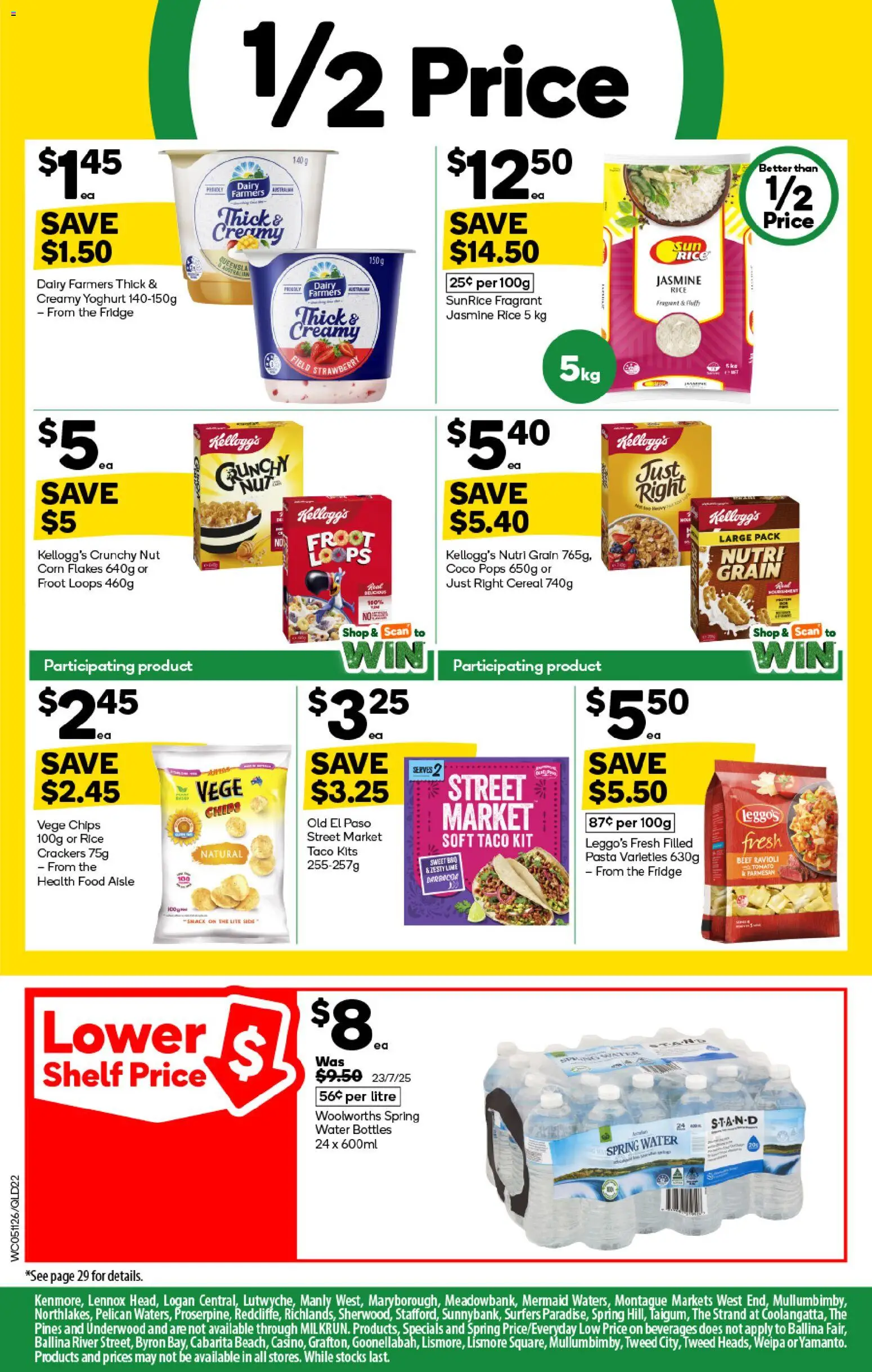 Woolworths catalogue - valid from 05.11.2025 | Page: 22 | Products: Crackers, Kits, Dairy, Cereal