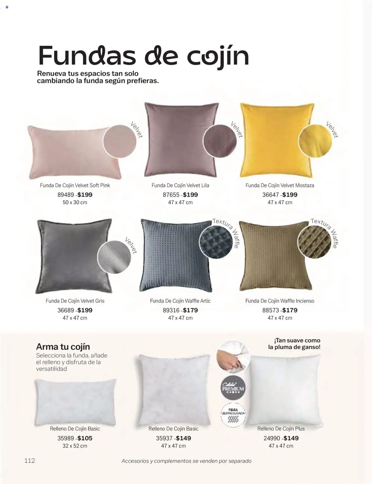 Nuevas ofertas de Vianney válidas en toda la República Mexicana desde el 24.01.2025. ¡Encuentra las mejores ofertas en Vianney catálogo Chavos! | Página: 114 | Productos: Mostaza, Funda